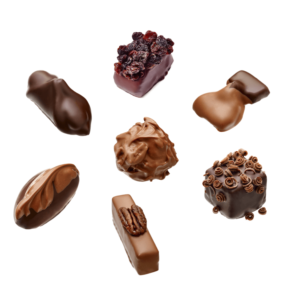 Nut Chocolate Bonbon Selection Puccini Bomboni